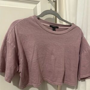 Forever 21 Dusty Pink Crop Top